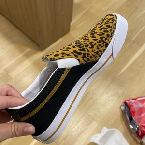 Nike Leopard Print Slip On Shoes